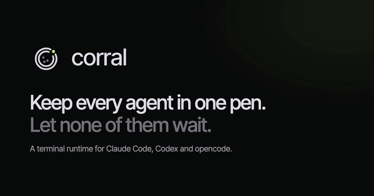 Corral screenshot